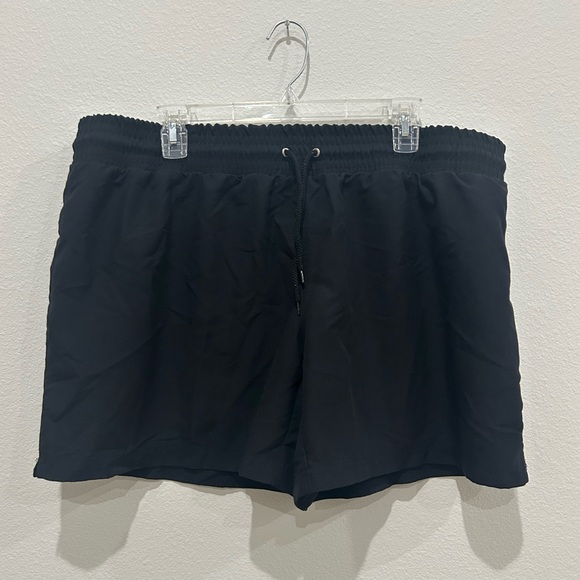 Black Drawstring Shorts - Picture 1 of 5